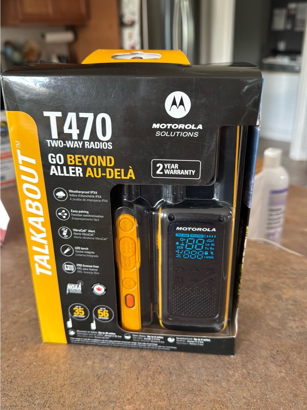 Motorola two way radios